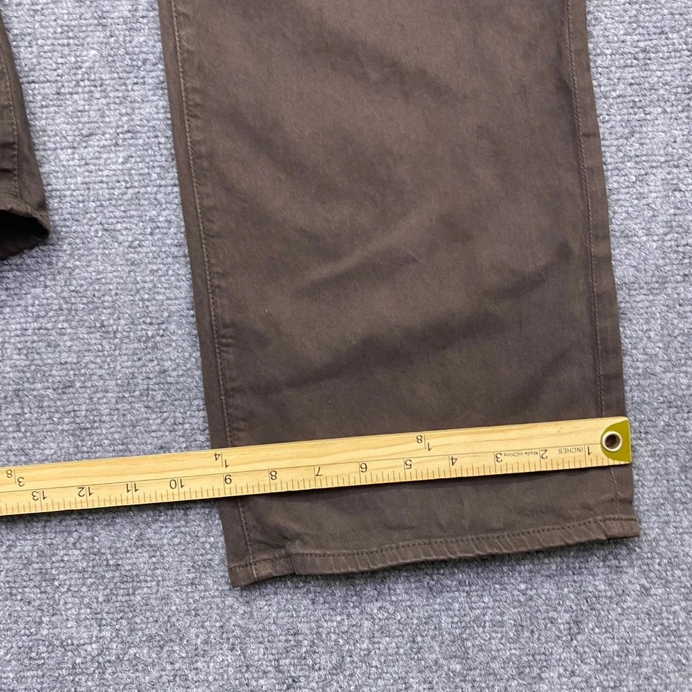 AG Adriano Goldschmied The Protege Straight Leg Pants Brown 36x34 1049SUD-CFF 34